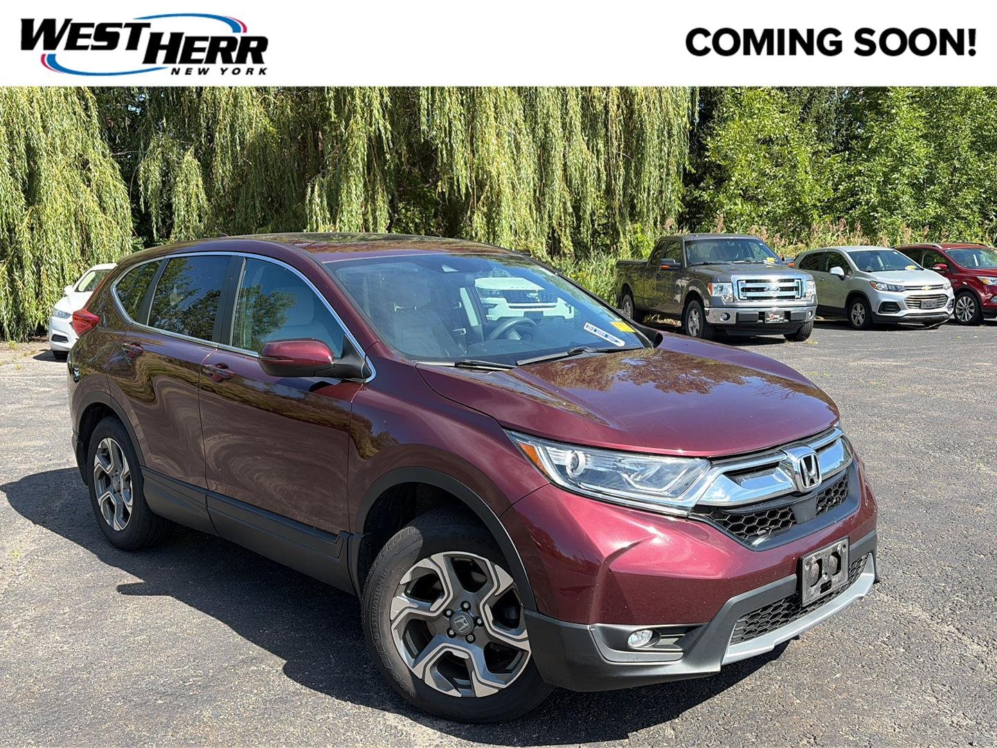 Used 2019 Basque Red Pearl II Honda EX image 1
