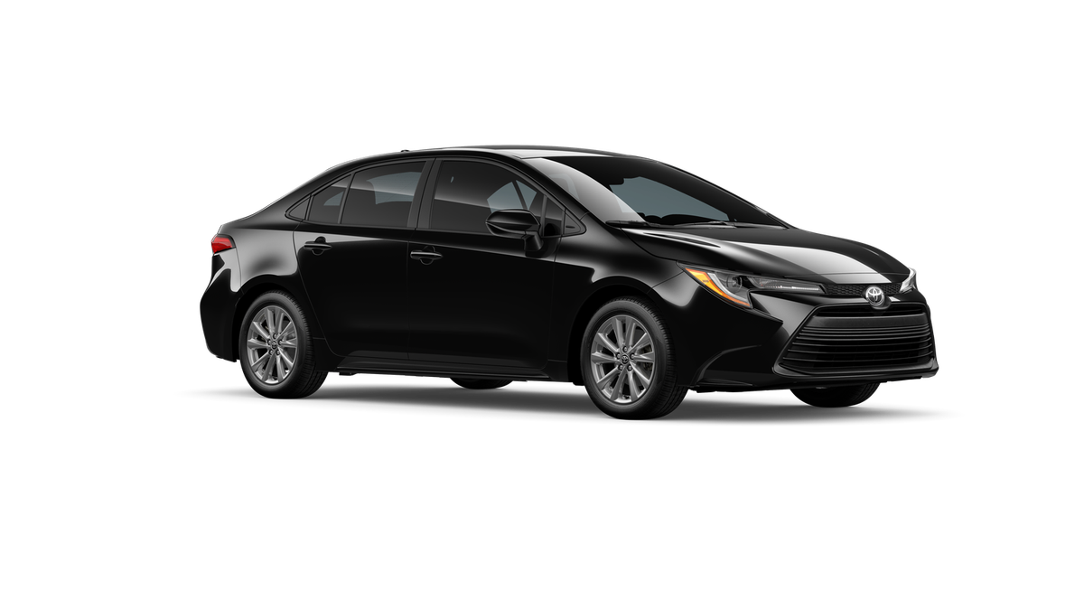 New 2026 Midnight Black Metallic Toyota LE image 7