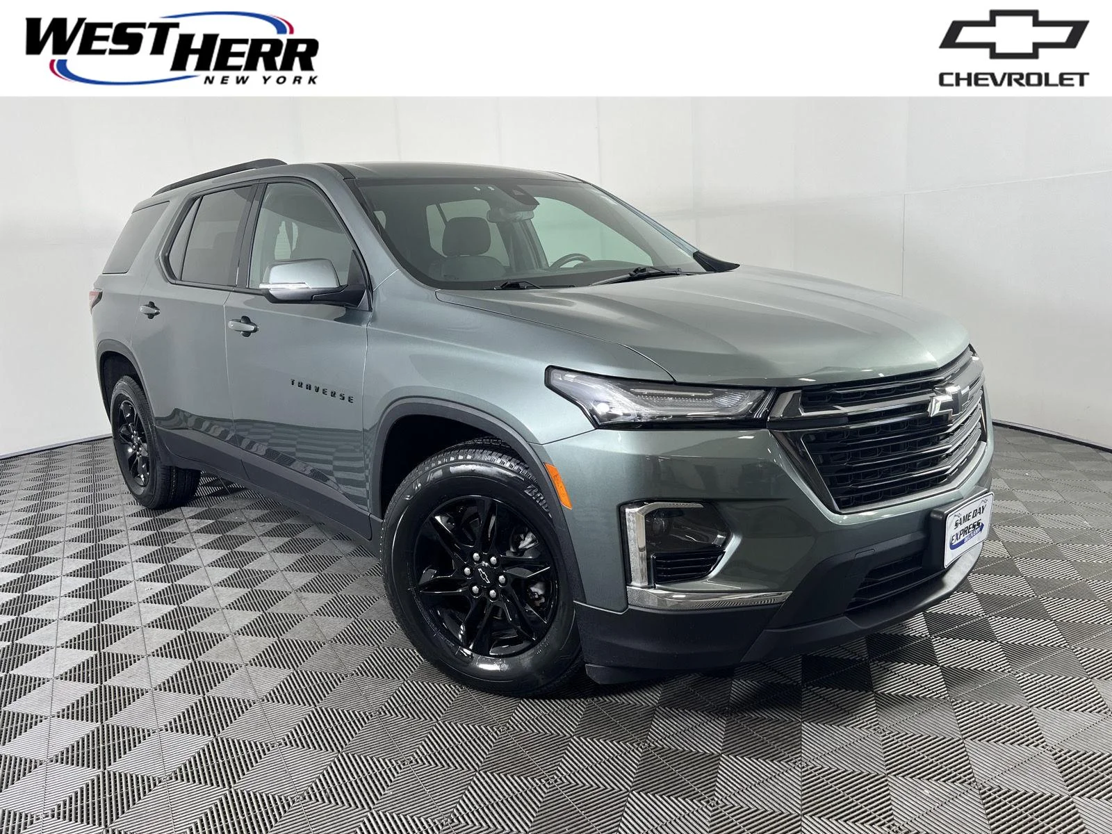 Used 2023 Silver Sage Metallic Chevrolet LT Cloth image 1