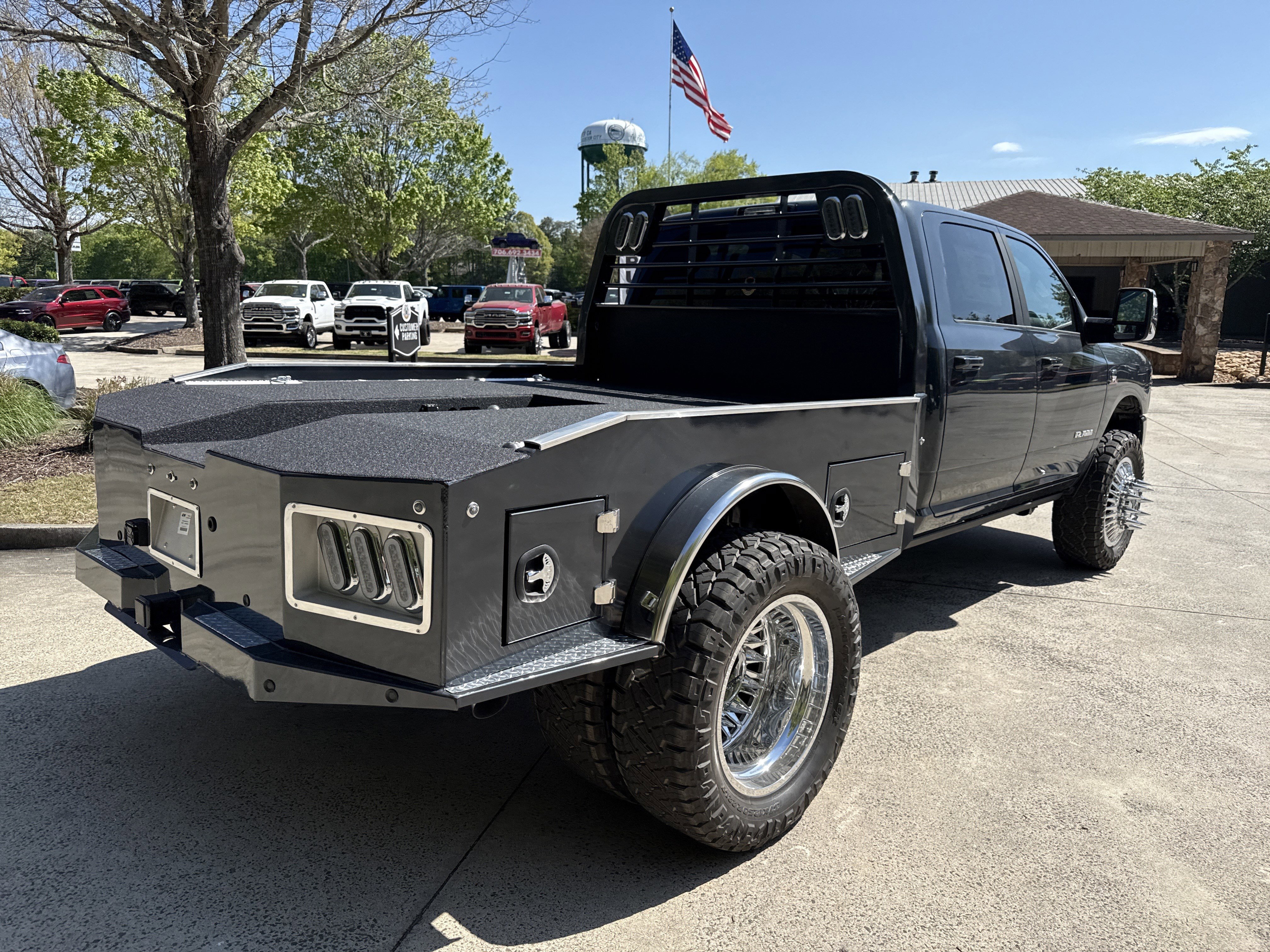 New 2026 Forged Blue Metallic RAM Laramie image 7