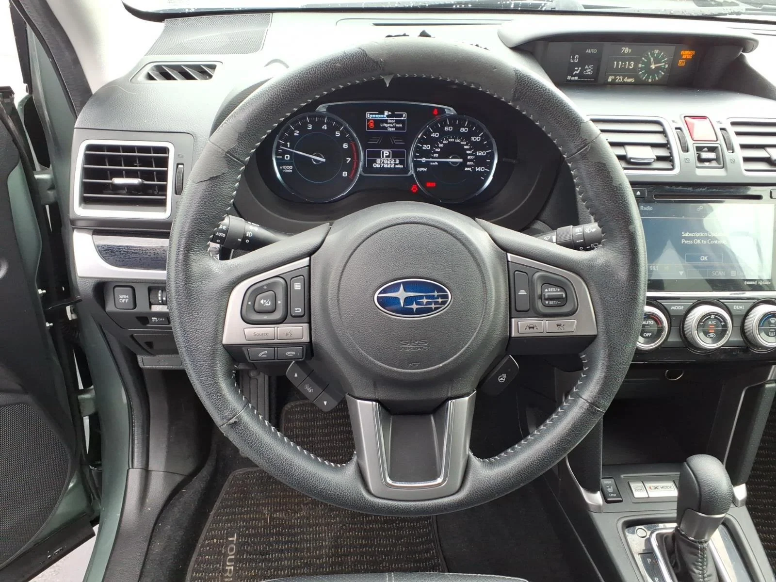 Used 2017 Jasmine Green Metallic Subaru Touring image 7