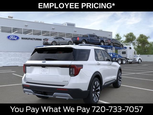 New 2026 Star White Metallic Tri-Coat Ford Platinum™ image 8