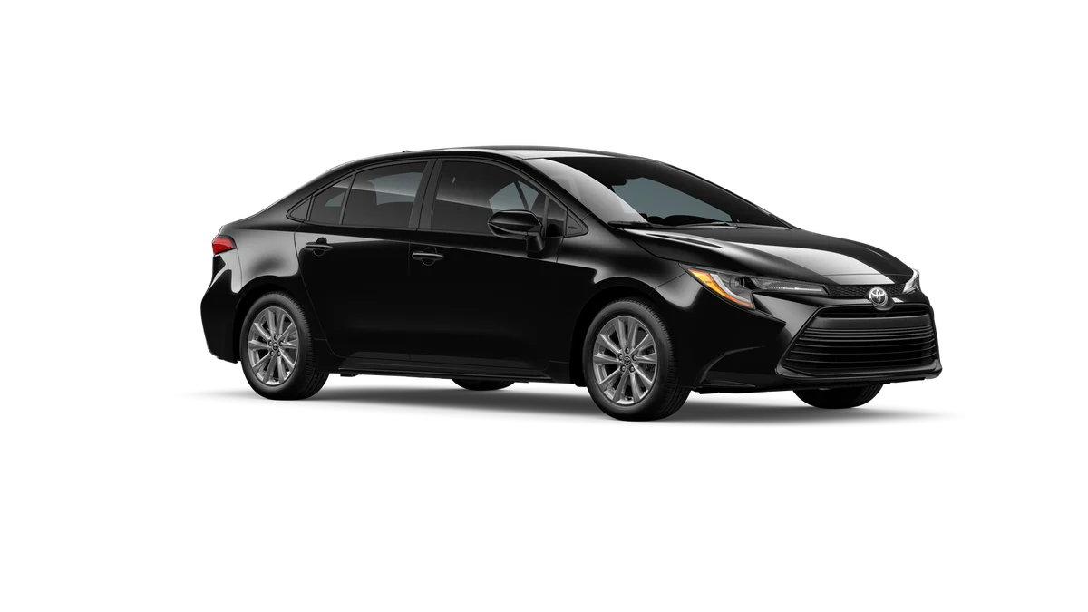 New 2026 Midnight Black Metallic Toyota LE image 14
