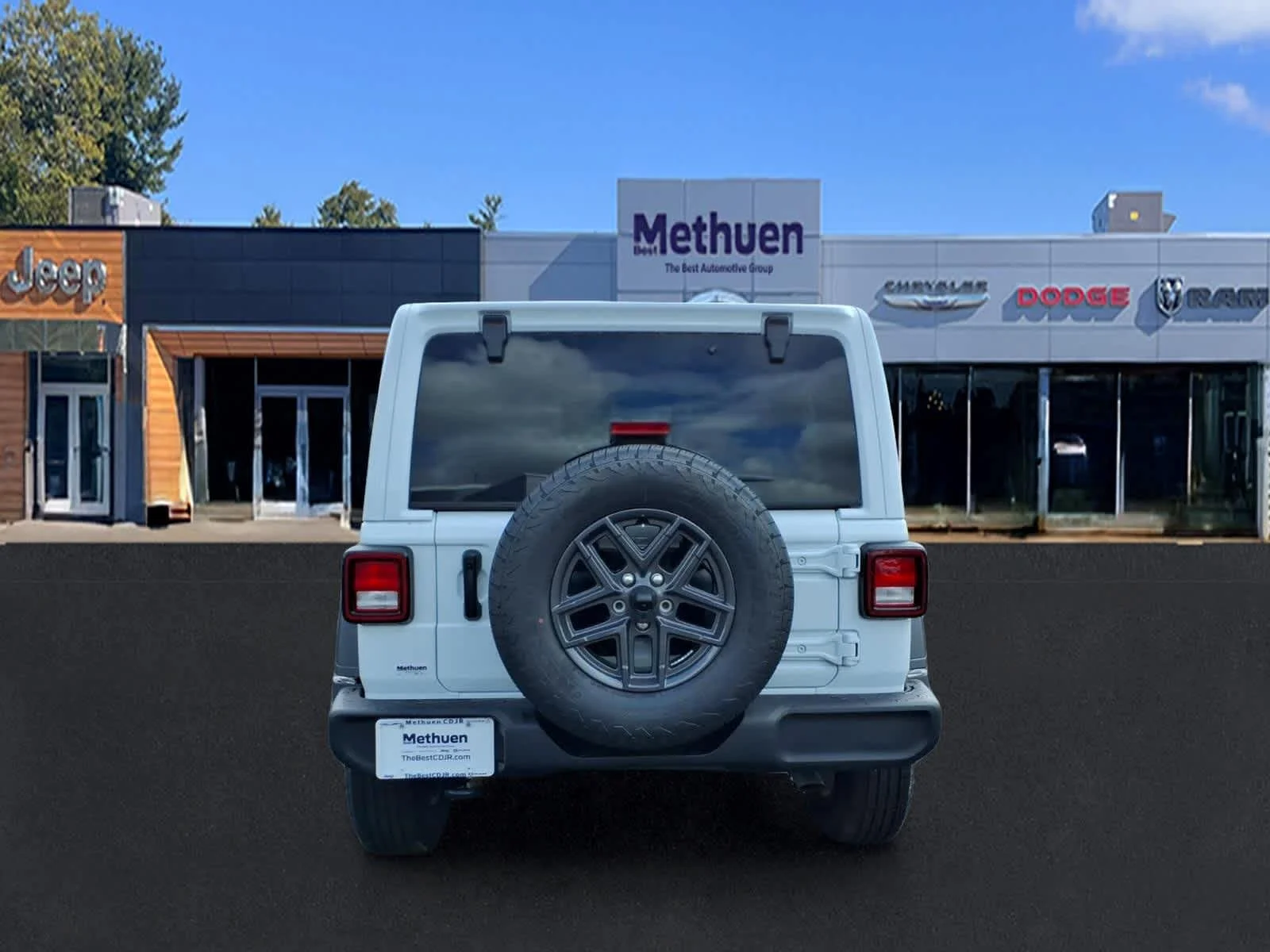 New 2026 Bright White Clearcoat Jeep Sport S image 5