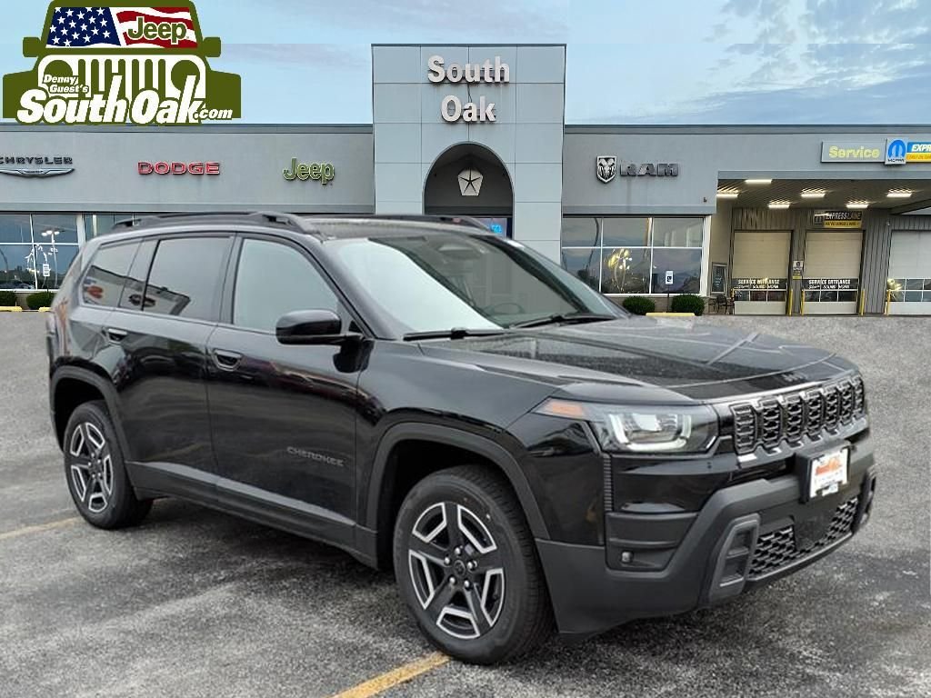 New 2026 Diamond Black Crystal Pearl-Coat Exterior Paint Jeep Limited image 1