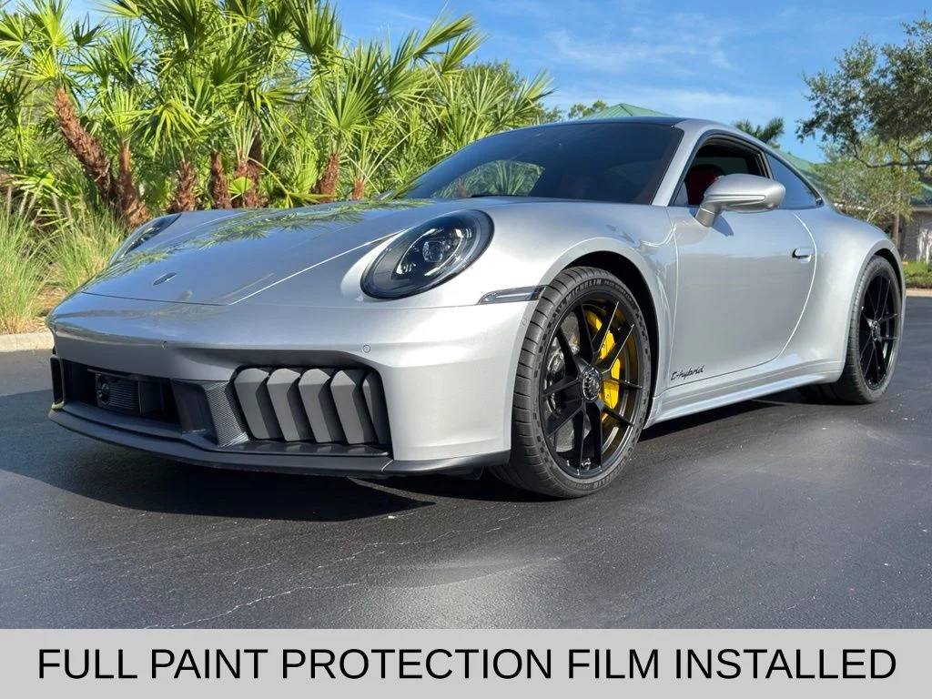 Used 2025 GT Silver Metallic Porsche Carrera 4 GTS image 1