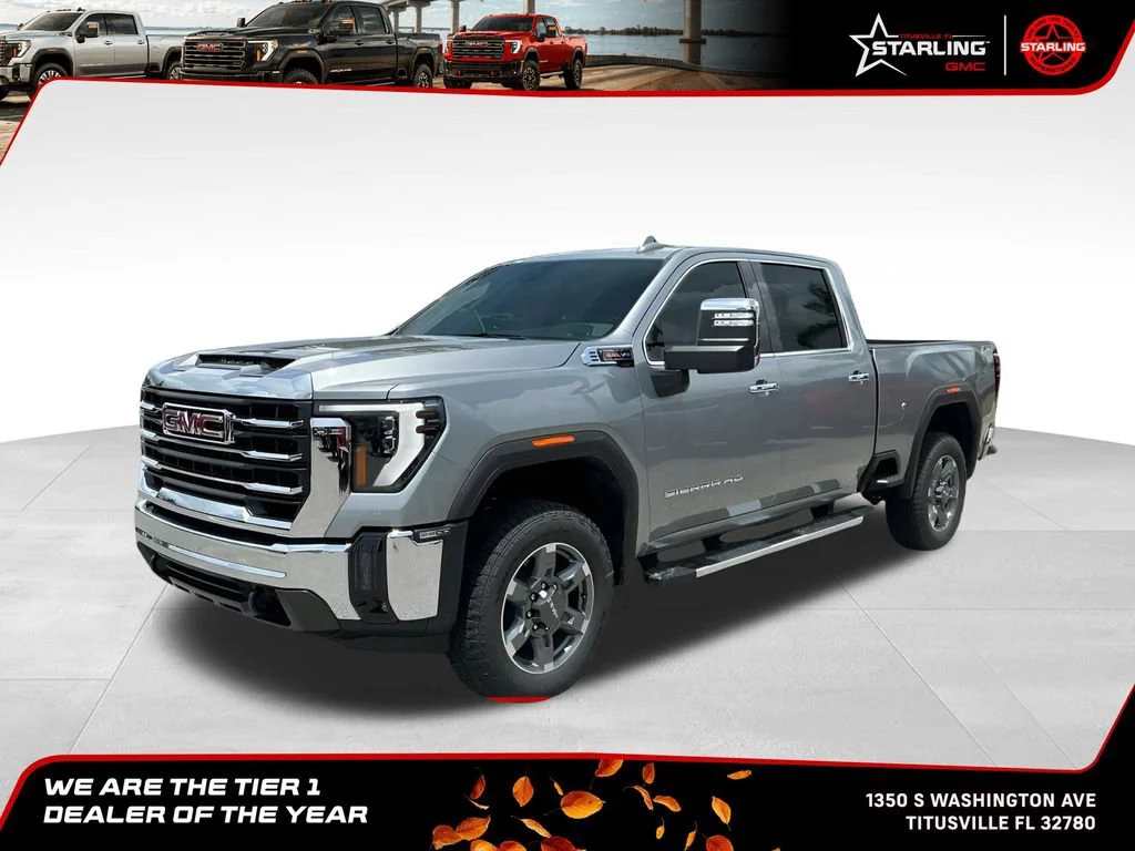 New 2026 Sterling Metallic GMC SLT image 1