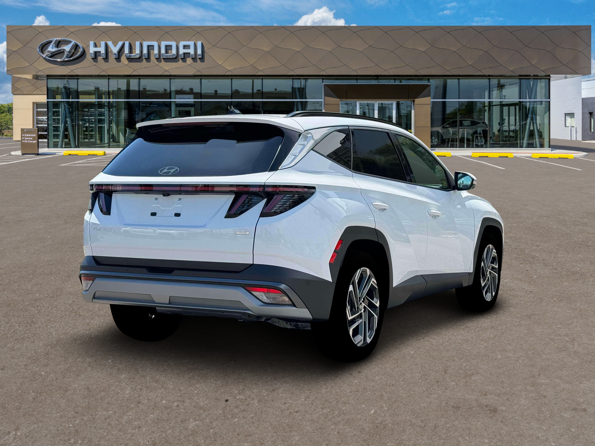 New 2026 Serenity White Pearl Hyundai Limited AWD image 7