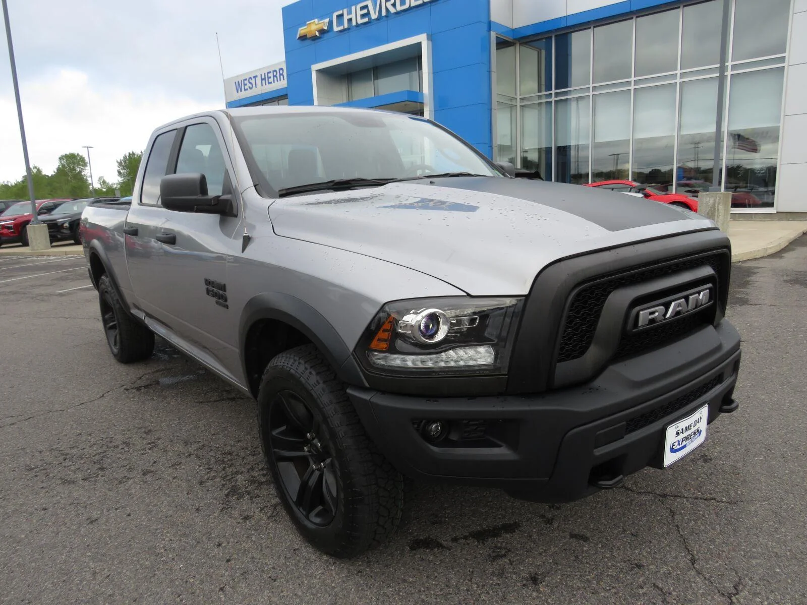 Used 2022 Billet Silver Metallic Clearcoat Ram Warlock image 2