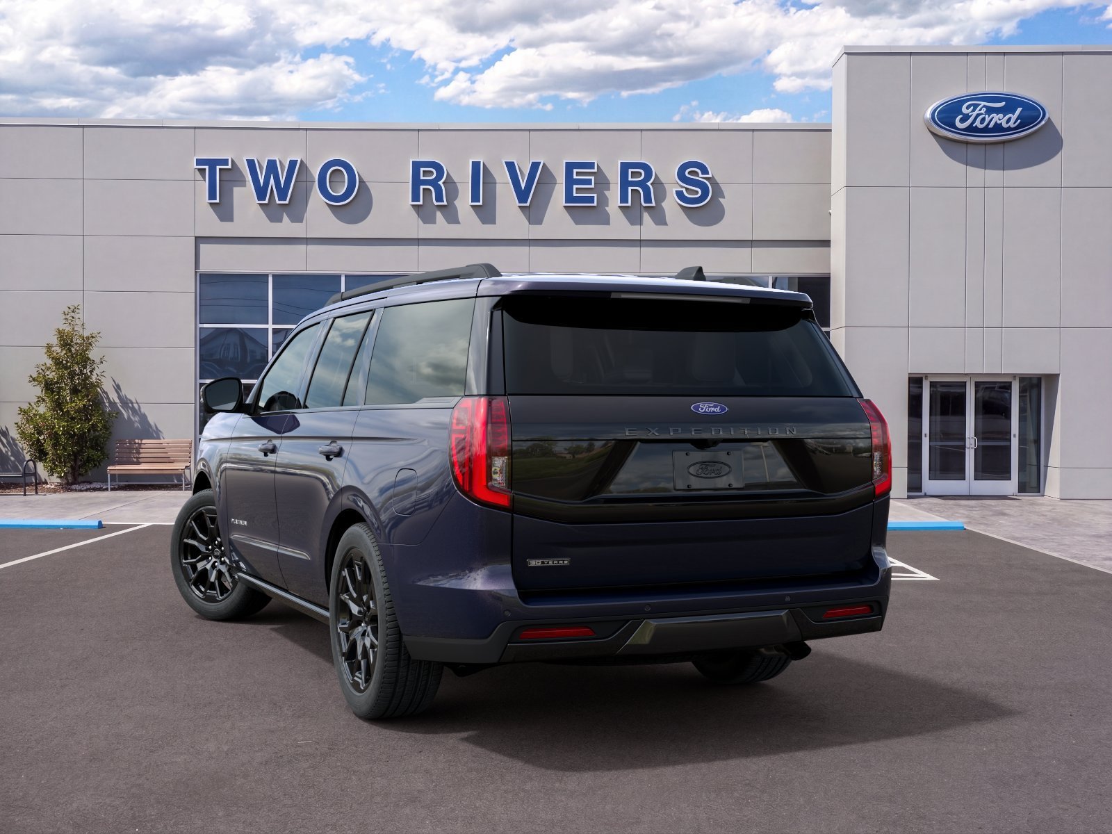 New 2027 Blue Ember Metallic Ford Platinum image 8