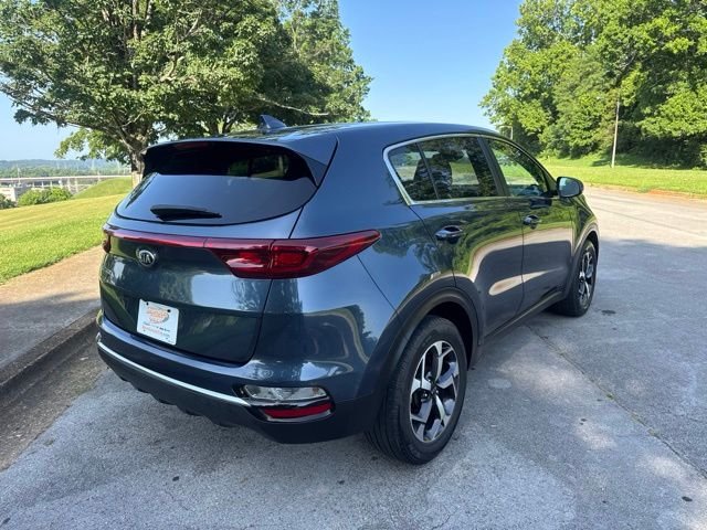 Used 2021 Blue Kia LX image 8