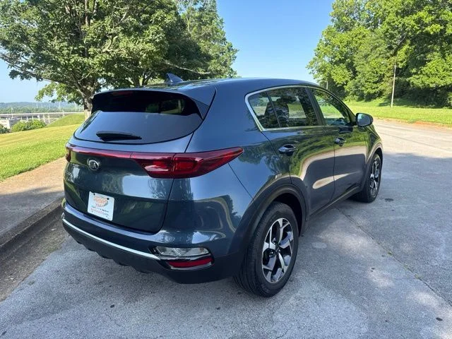 Used 2021 Blue Kia LX image 8