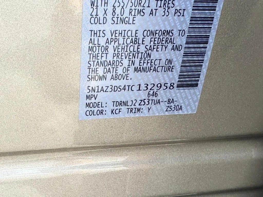 New 2026 Champagne Silver Metallic Nissan Platinum image 17