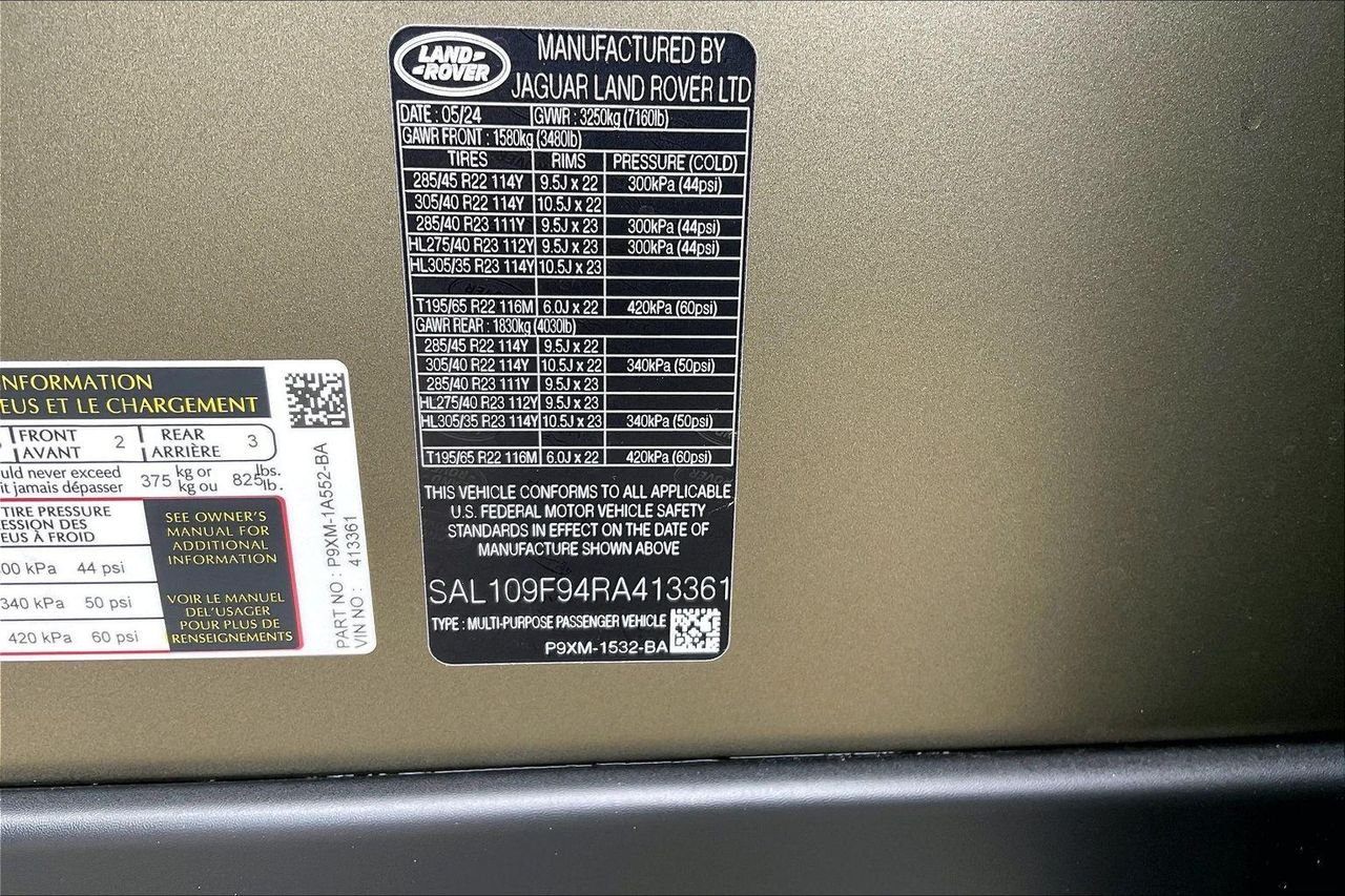 Used 2024 Carbon Bronze SV Bespoke Ultra Metallic Satin Land Rover SV Edition One Carbon Bronze image 21