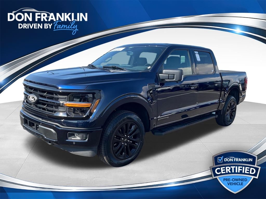 Used 2024 Blue Ford XLT image 1