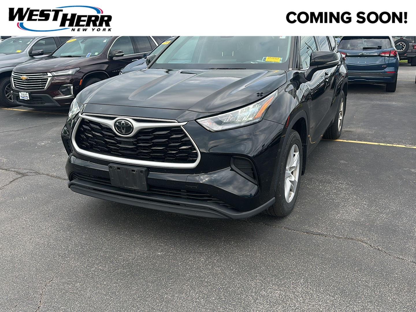 Used 2020 Midnight Black Metallic Toyota L image 1