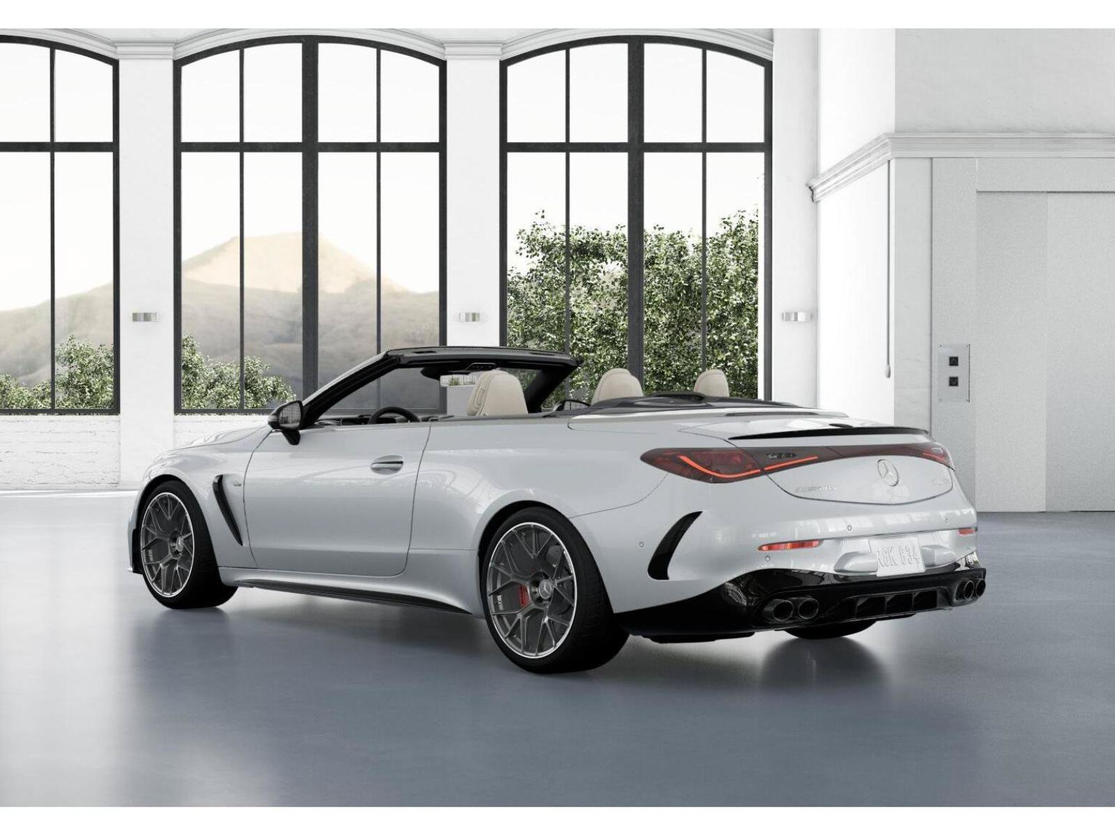 New 2027 MANUFAKTUR Moonlight White Metallic Mercedes-Benz AMG® CLE 53 4MATIC+ Cabriolet image 29