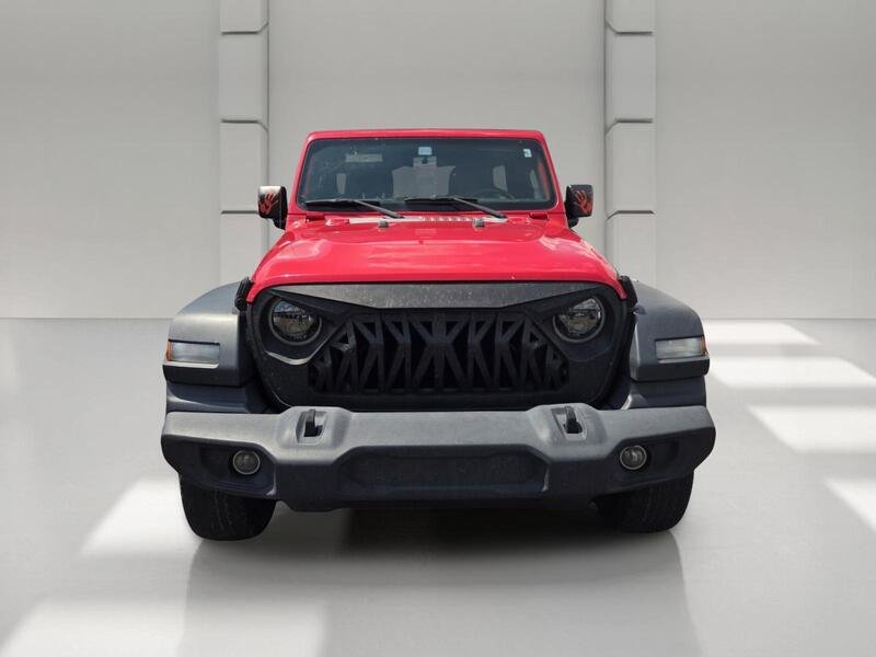Used 2018 Red Clearcoat JEEP UNLIMITED SPORT S image 2