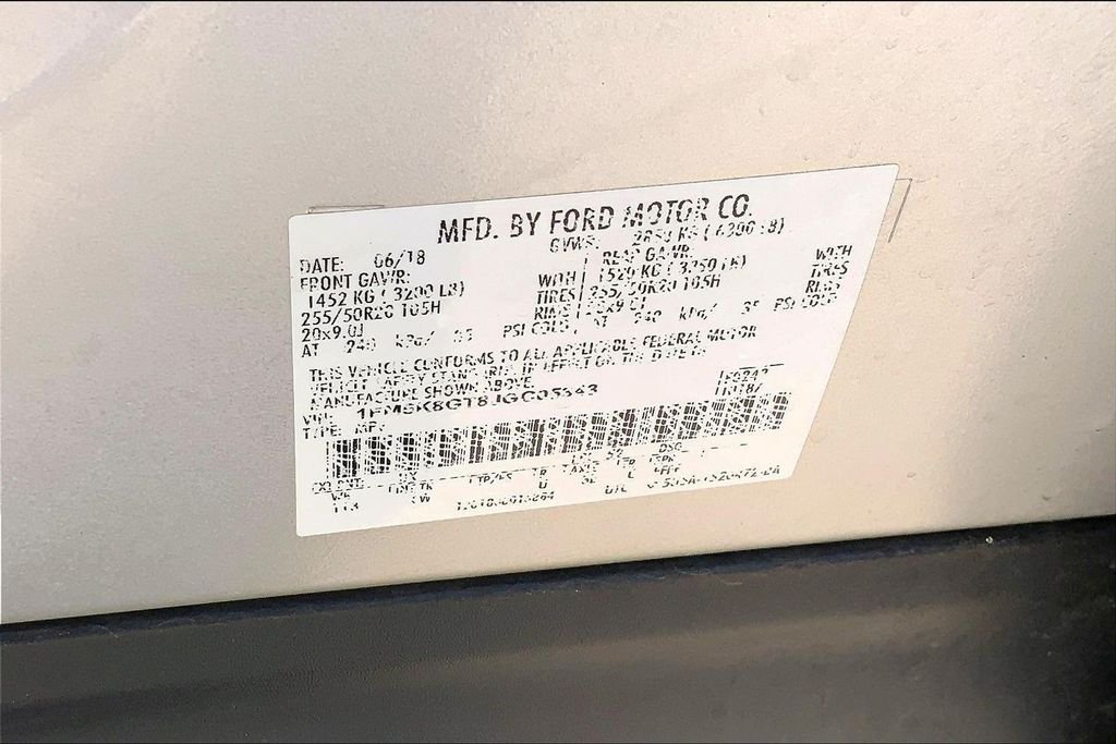 Used 2018 Ingot Silver Ford Sport image 34