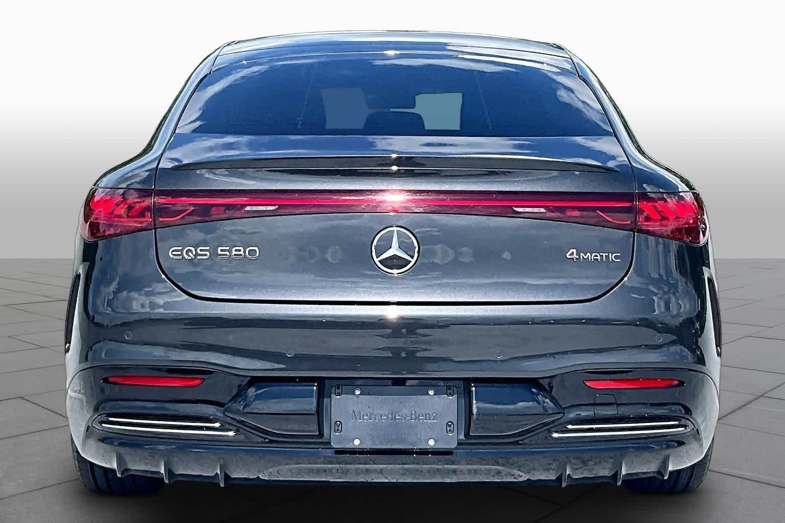 Certified Used 2023 Graphite Grey Metallic Mercedes-Benz EQS 580 image 4