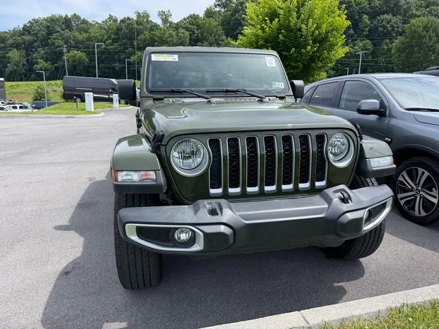 Used 2022 Green Jeep Overland image 8