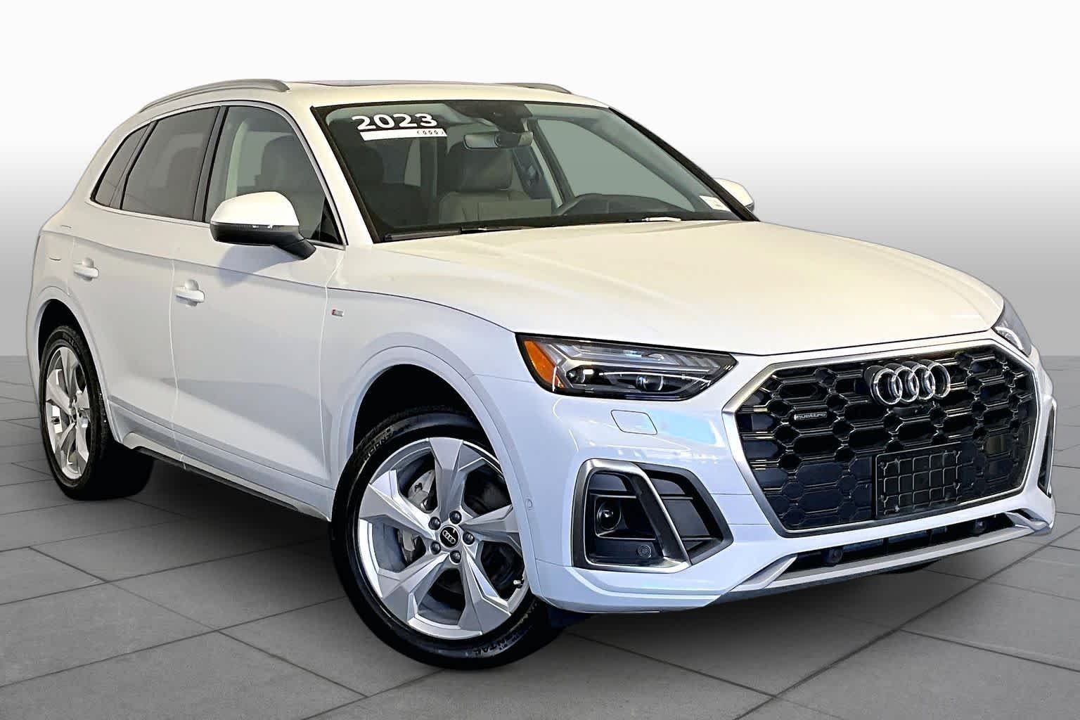Certified Used 2023 Glacier White Metallic Audi S line Prestige image 3