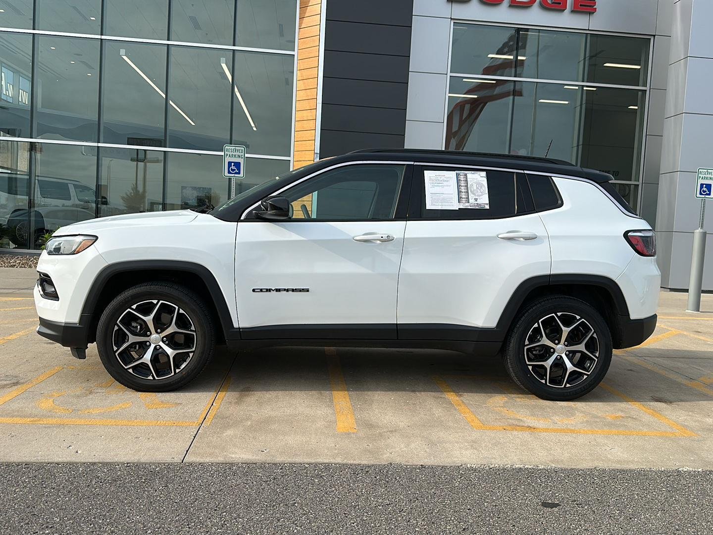 Used 2024 Jeep Compass Limited with VIN 3C4NJDCN3RT125155 for sale in Kansas City