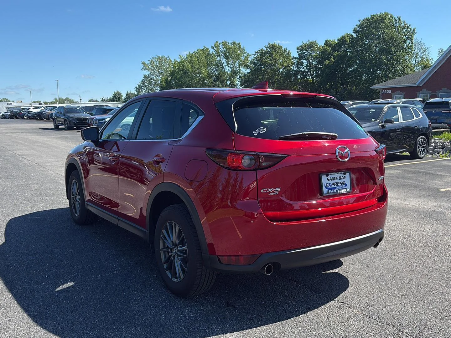 Used 2019 Soul Red Crystal Metallic Mazda Touring image 5