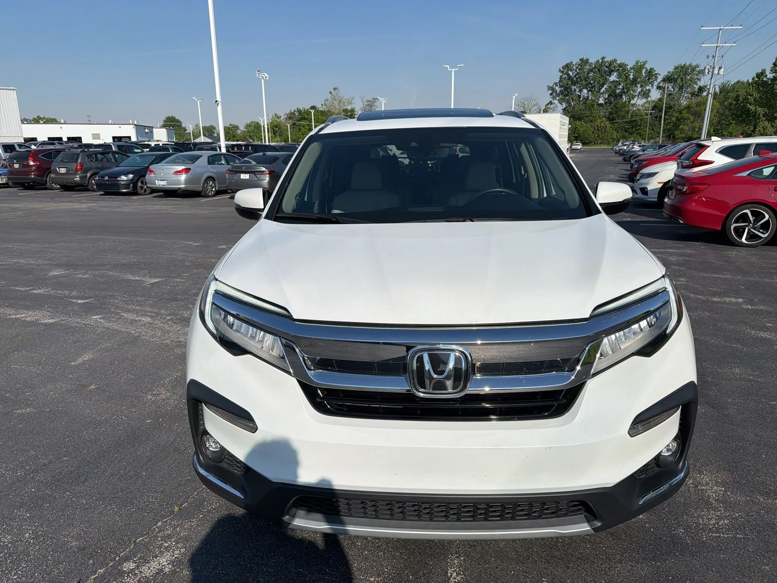 Used 2022 Platinum White Pearl Honda Touring image 9