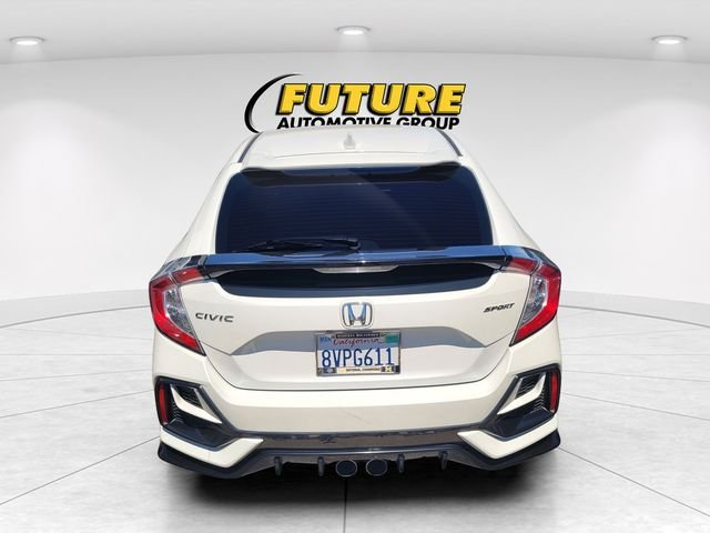 Used 2021 White Honda Sport image 4