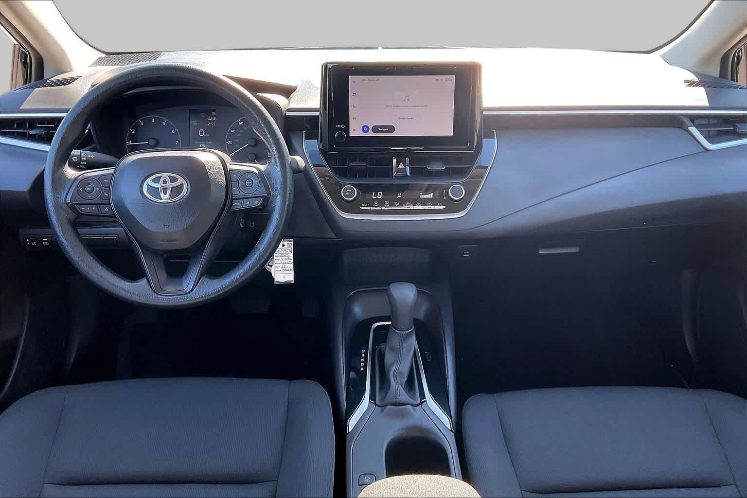 Used 2025 Midnight Black Metallic Toyota LE image 15