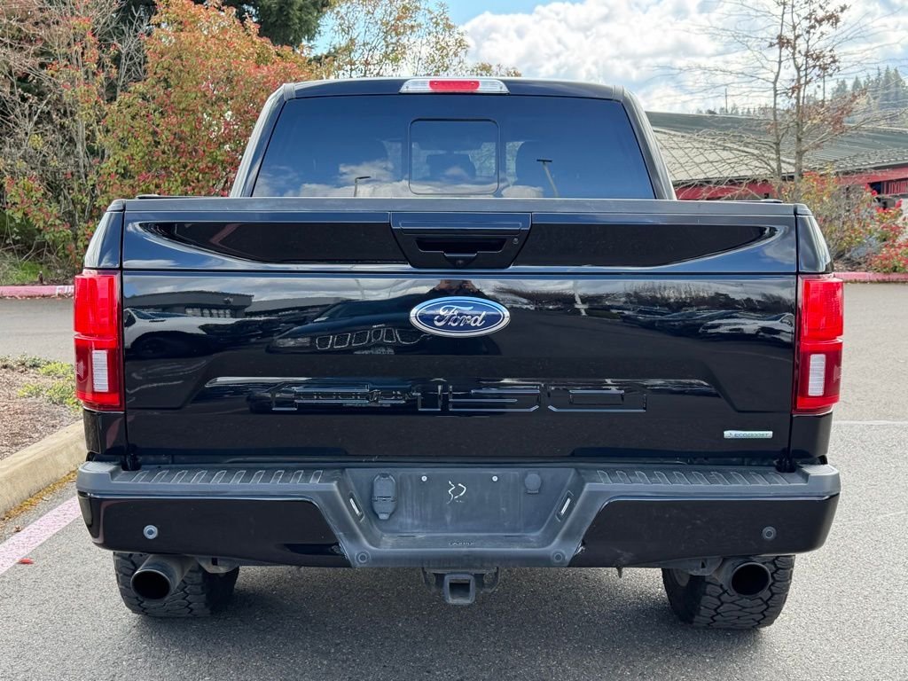 Used 2020 Agate Black Metallic Ford Lariat image 6