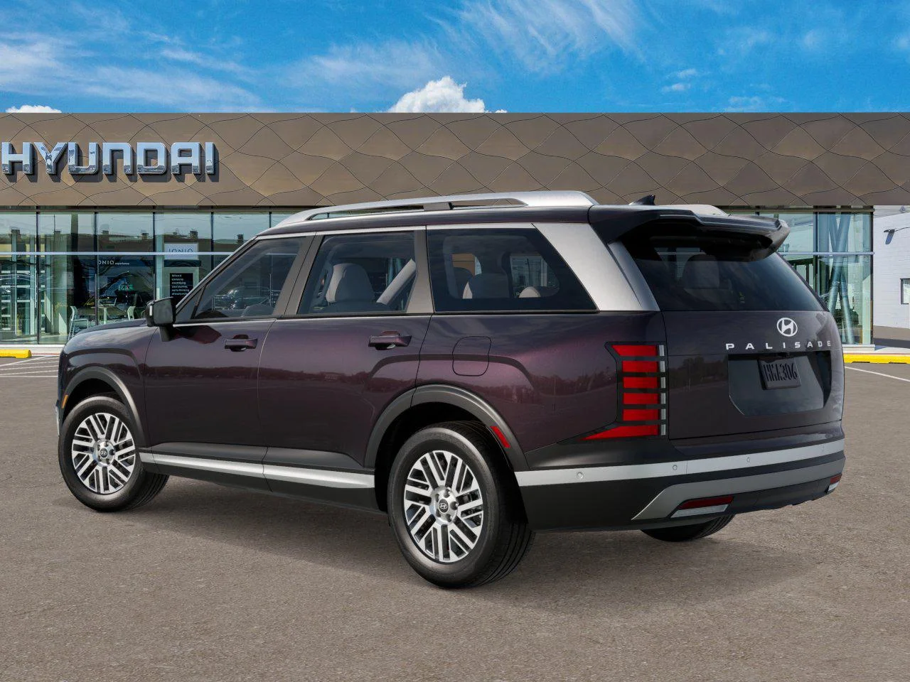 New 2026 Galaxy Maroon Pearl Hyundai SEL Premium image 5