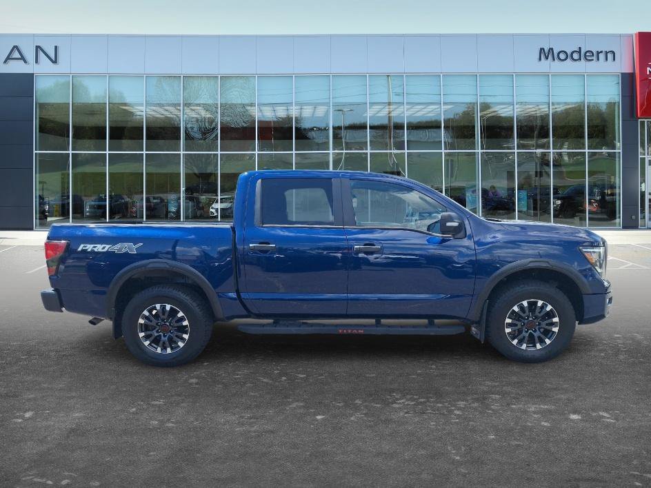 Used 2023 Deep Blue Pearl Nissan PRO-4X image 4