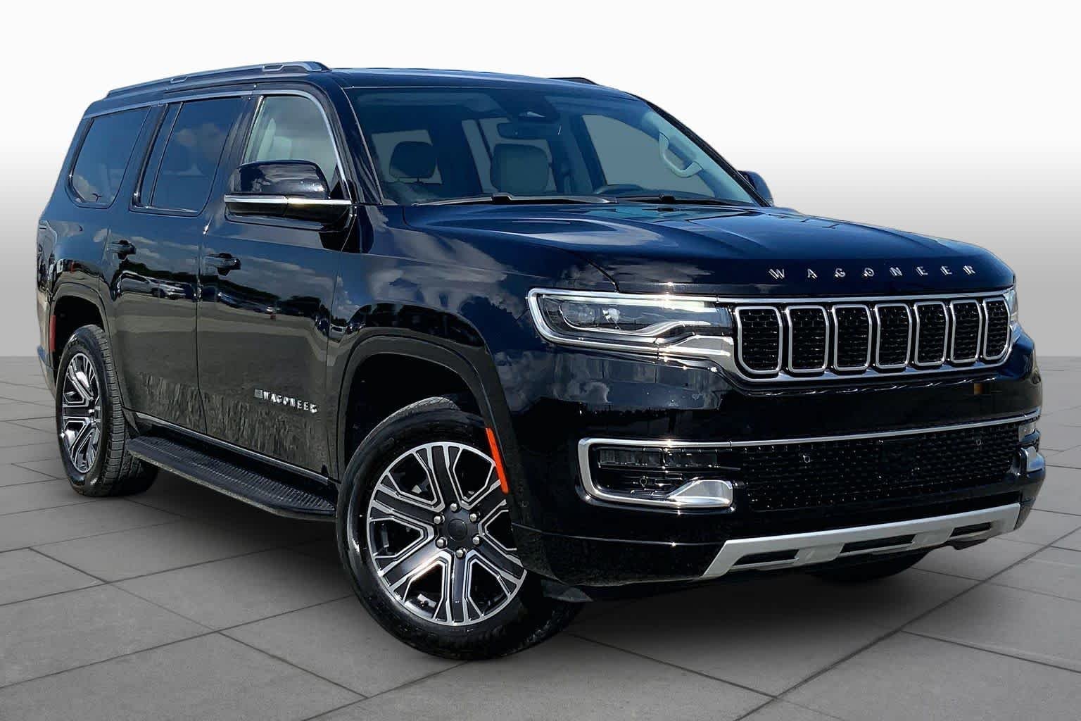 Used 2024 Diamond Black Crystal Pearlcoat Jeep Series II image 3