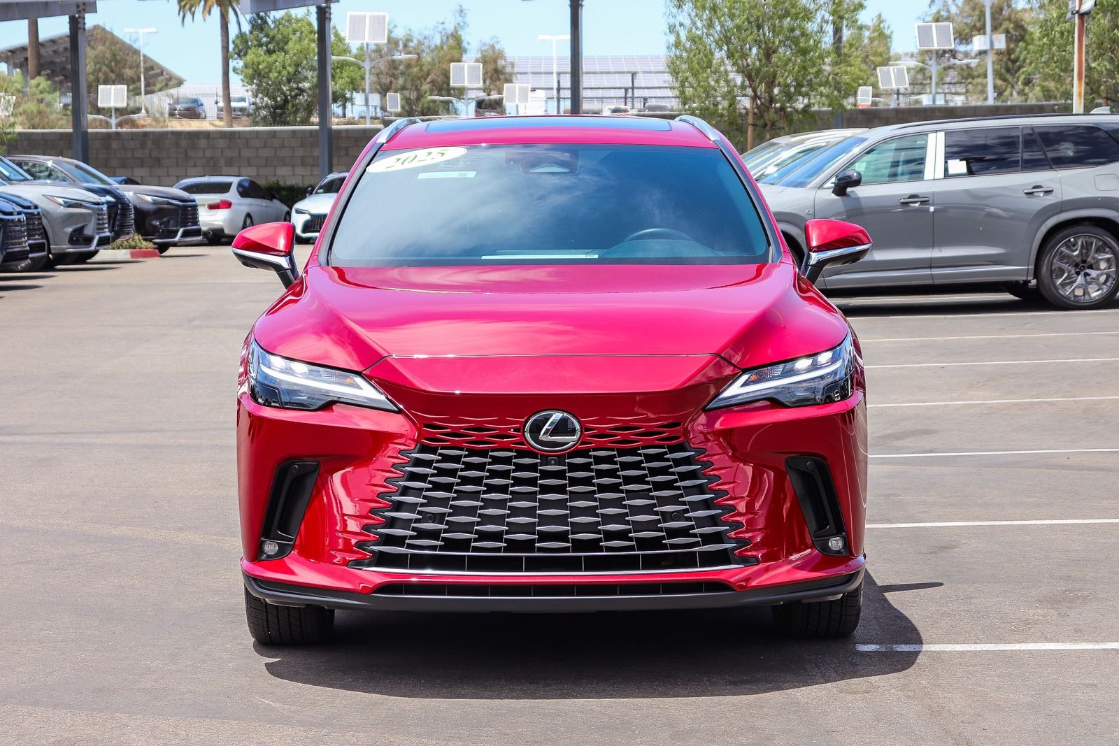 Certified Used 2025 Red Lexus 350 Premium image 2