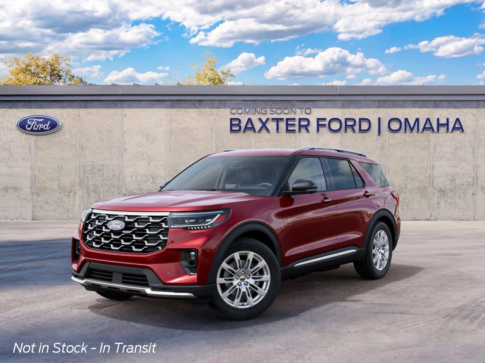 New 2027 Ruby Red Metallic Tinted Clearcoat Ford Platinum image 17