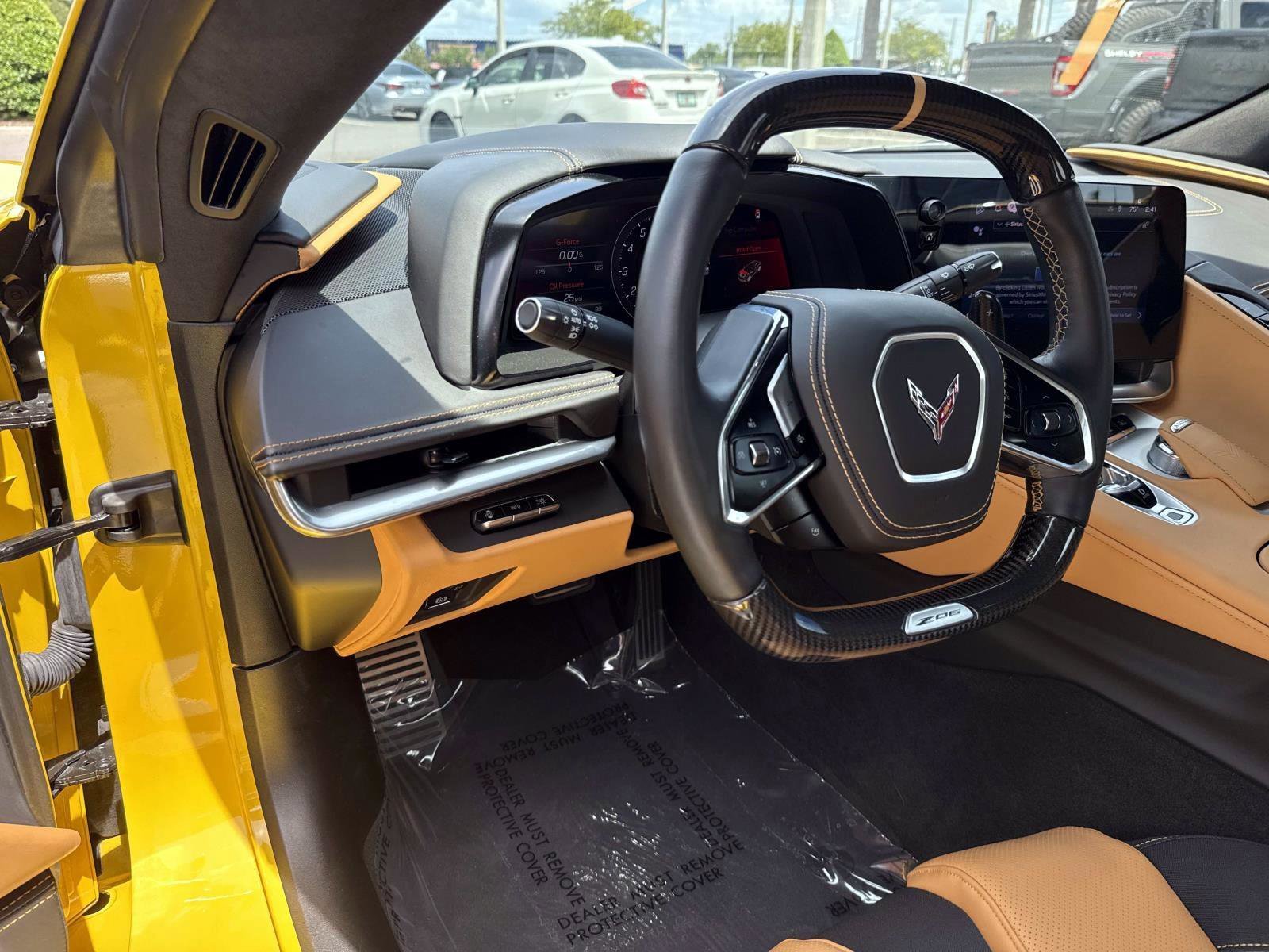 Used 2025 Competition Yellow Tintcoat Metallic Chevrolet Z06 image 22
