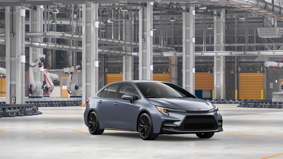 New 2027 Celestite Toyota Hybrid SE image 15