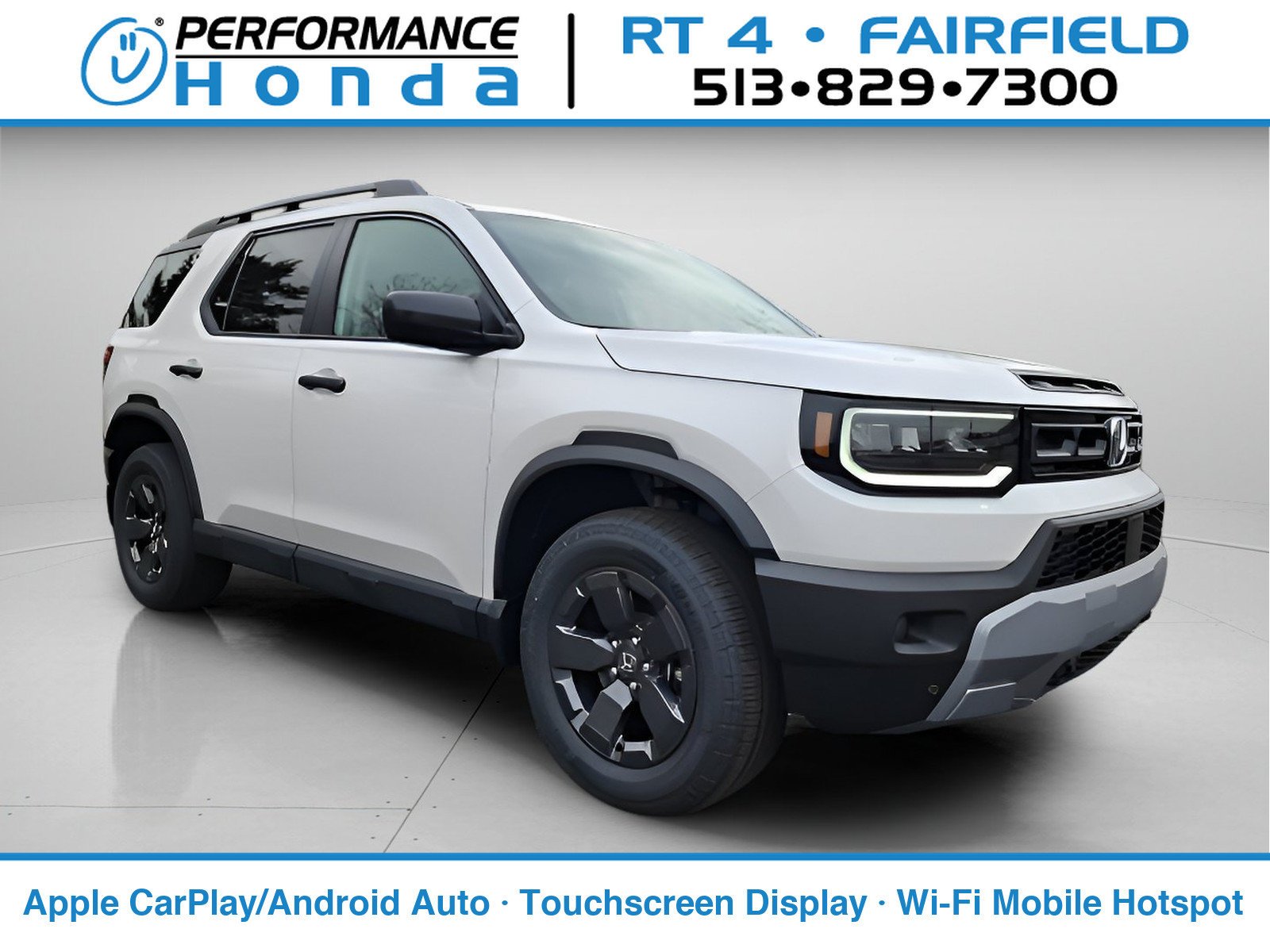 New 2026 Platinum White Pearl Honda RTL image 1