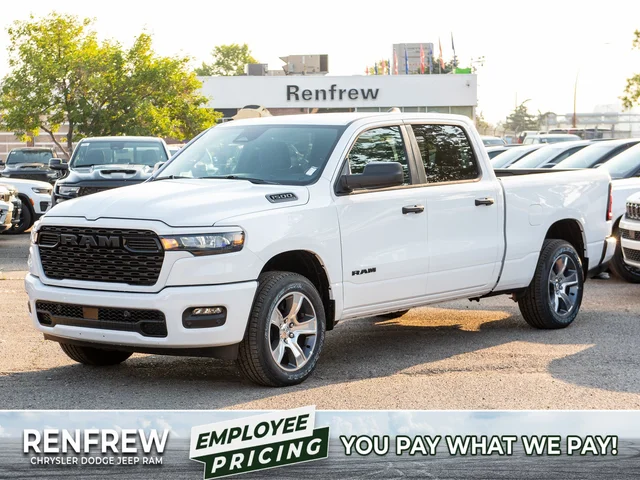 2026 RAM 1500 Express* Crew Cab 4x4, Twin-Turbo, Bed Utility Group, Bedliner, 3.92 Axle