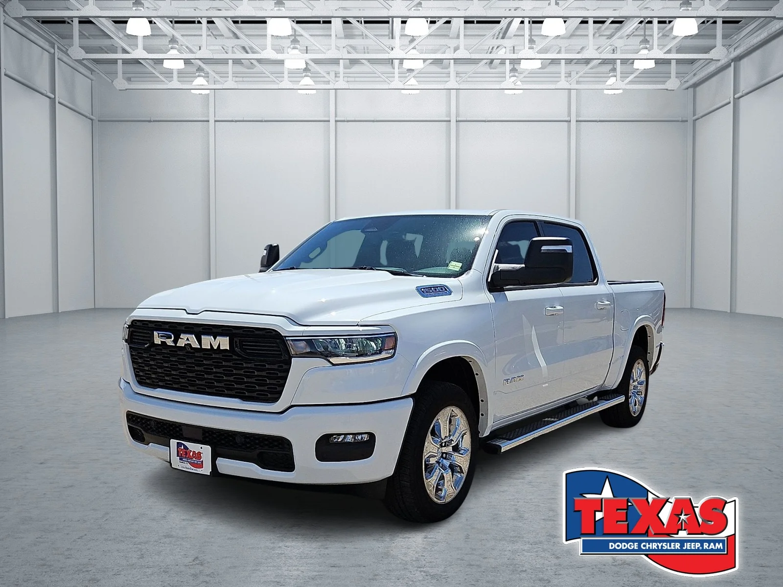 New 2026 PW7 Bright Whit Ram LONE STAR CREW CAB 4X4 5
