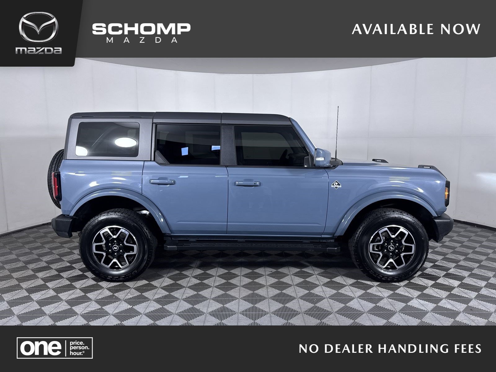 Used 2024 Azure Gray Metallic Tri-Coat Ford Outer Banks image 1