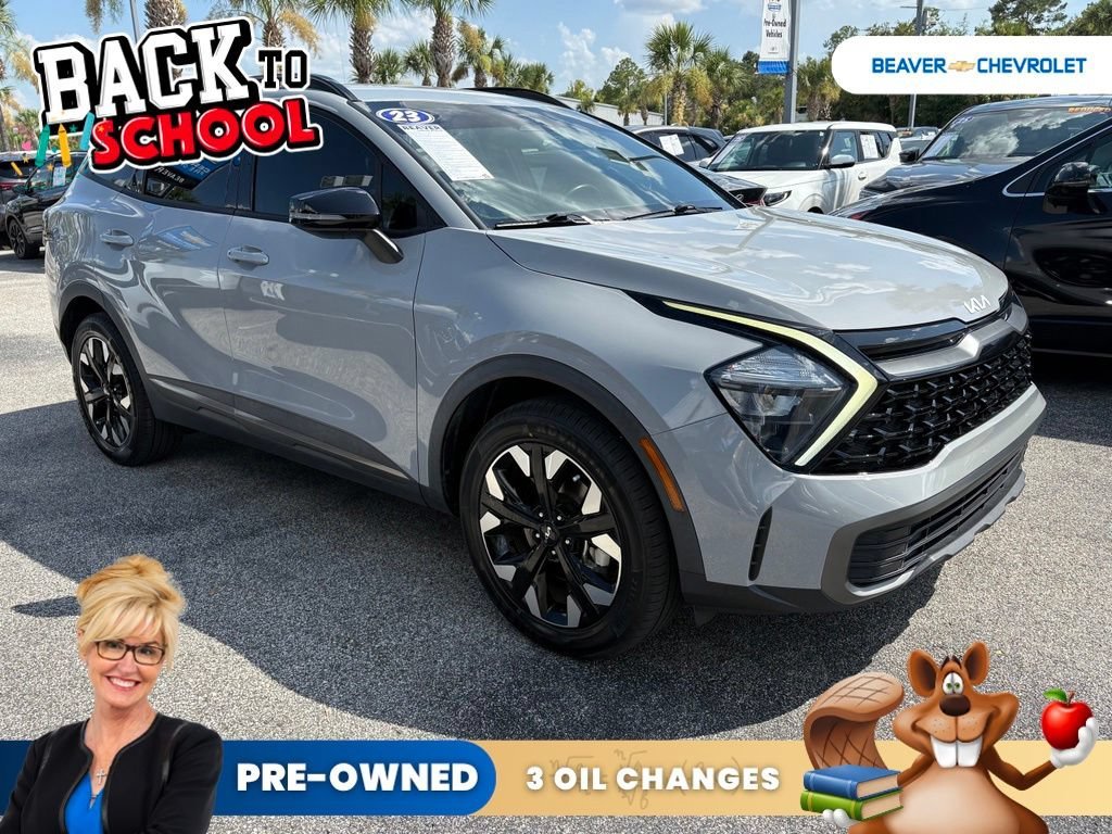 Used 2023 Gray Kia X-Line image 9