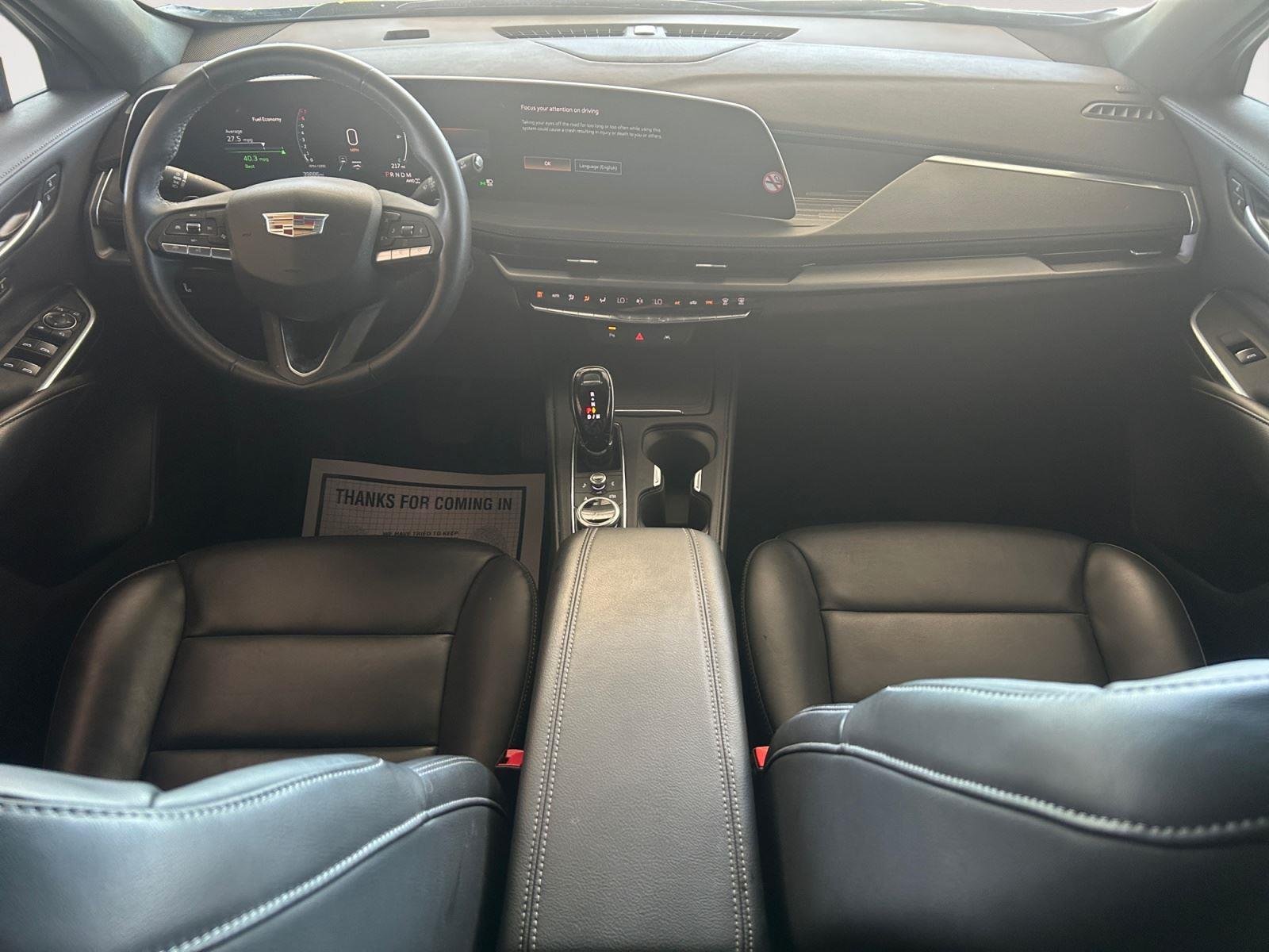 Used 2025 Stellar Black Metallic Cadillac AWD Premium Luxury image 10