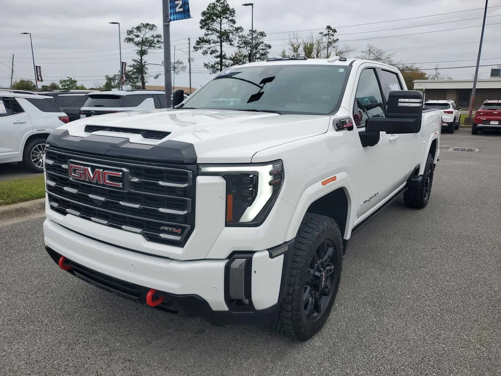 Used 2024 Summit White GMC AT4 image 1