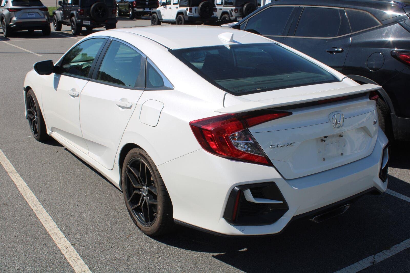 Used 2020 Platinum White Pearl Honda Manual w/Summer Tires image 6