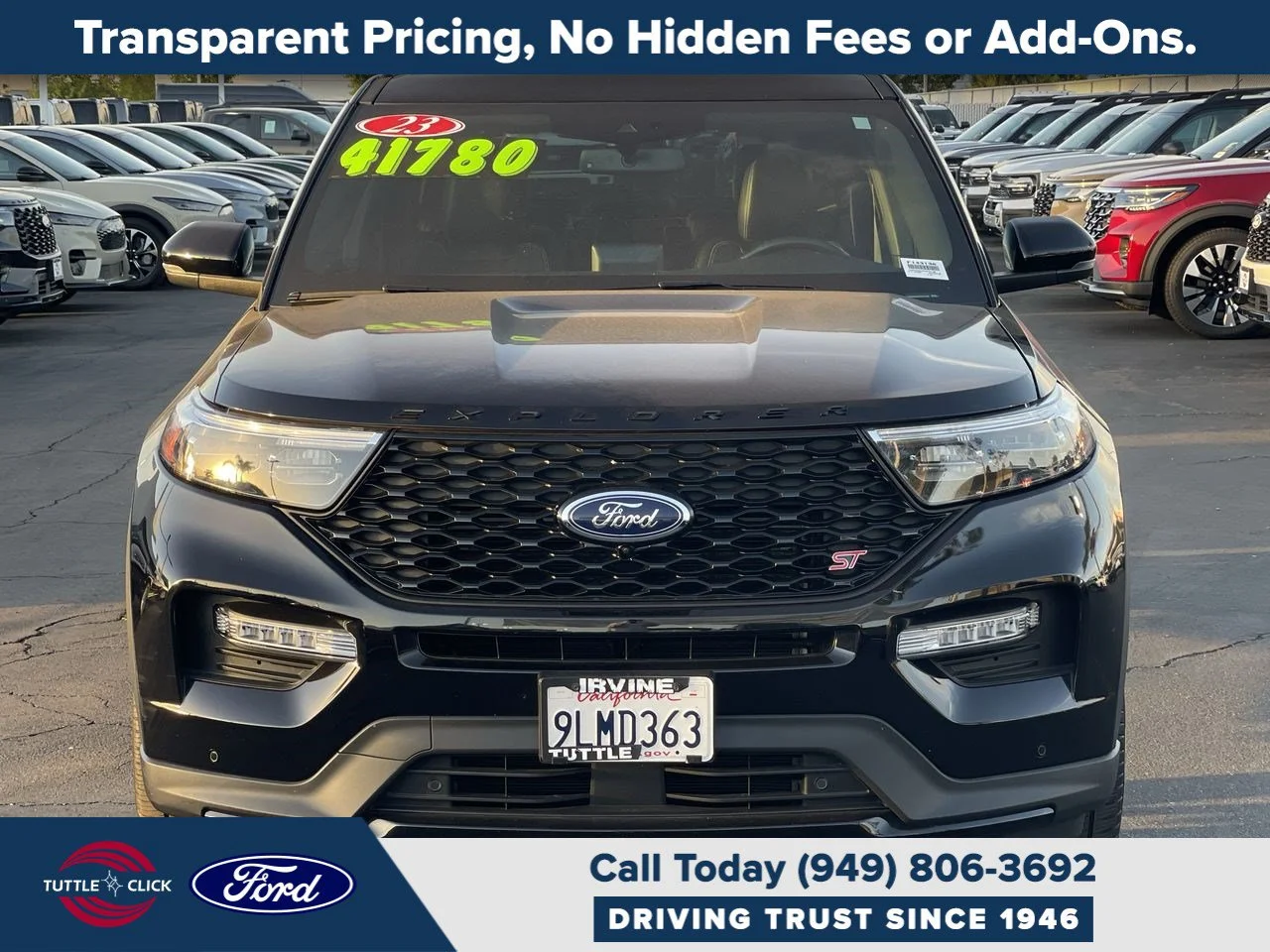 Used 2023 AGATE BLACK METAL Ford ST image 11