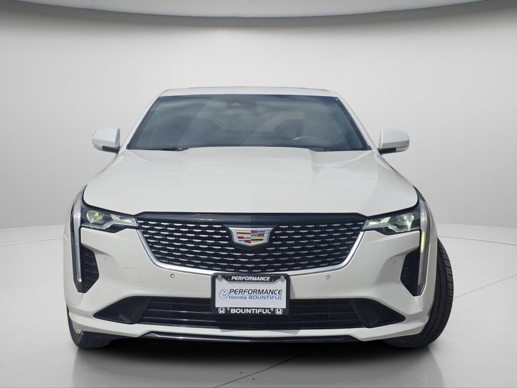 Used 2020 Crystal White Tricoat Cadillac Premium Luxury image 3