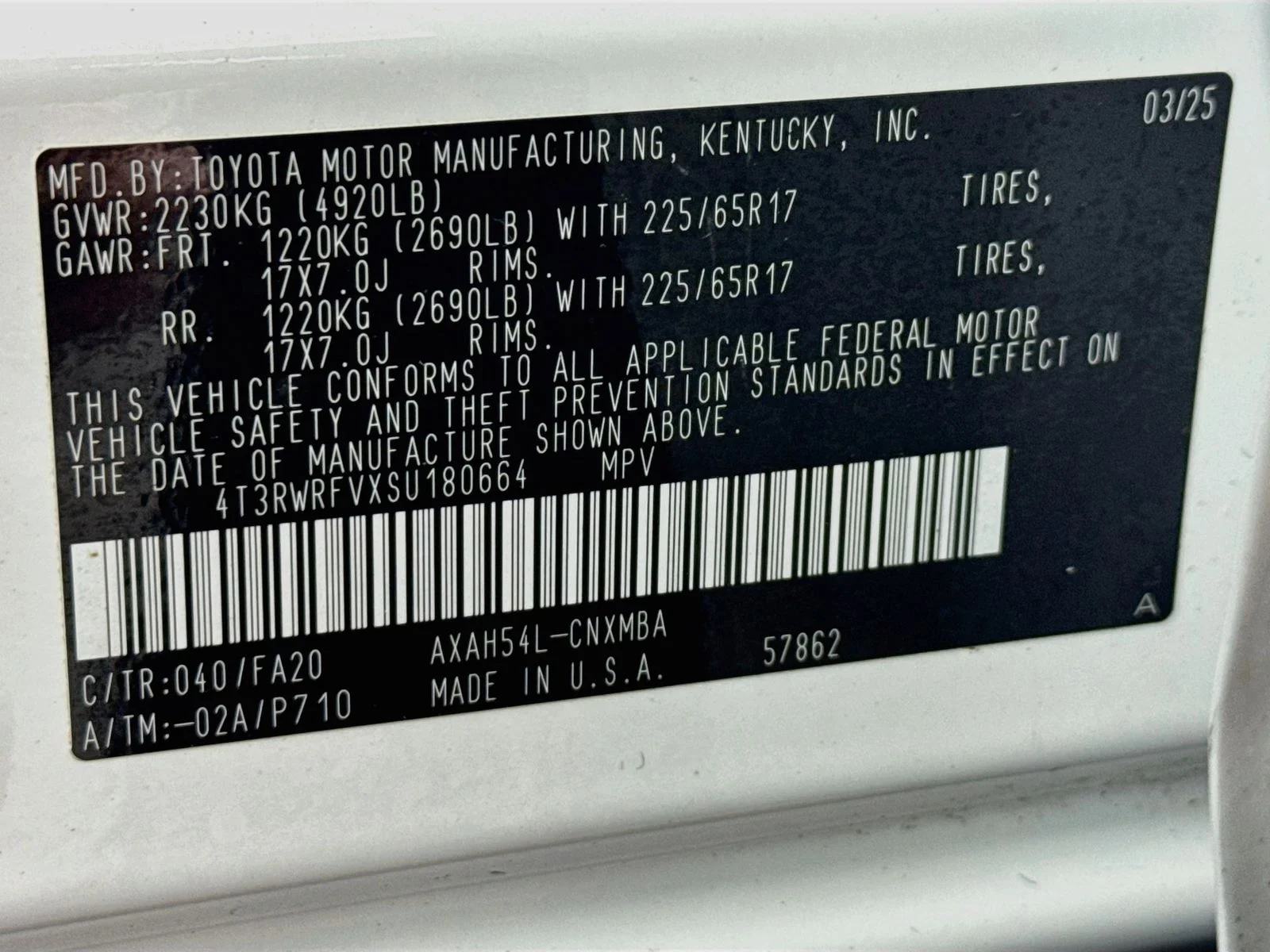 Certified Used 2025 White Toyota XLE image 30
